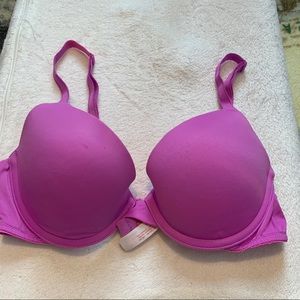 PINK/Victoria’s secret Purple Push-up Bra